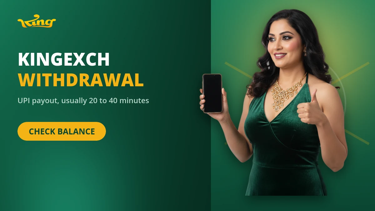 KingExch withdrawal request approved for a UPI payout