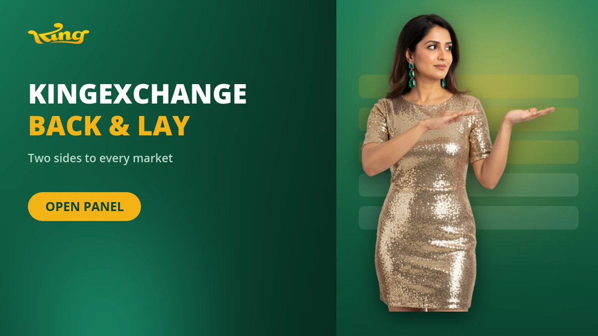 KingExchange cricket markets with back and lay prices